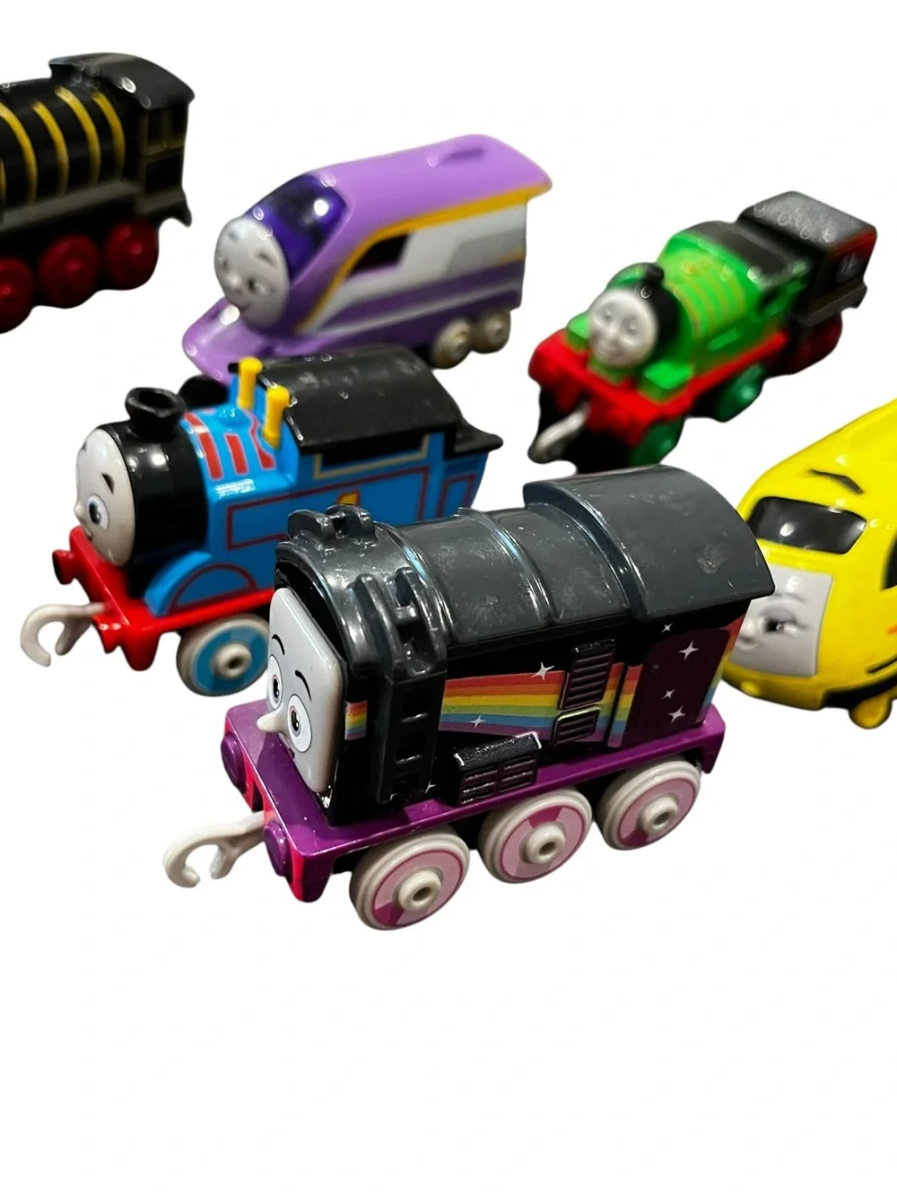 Thomas & friends track trains lot farona diesel Percy hiro kana